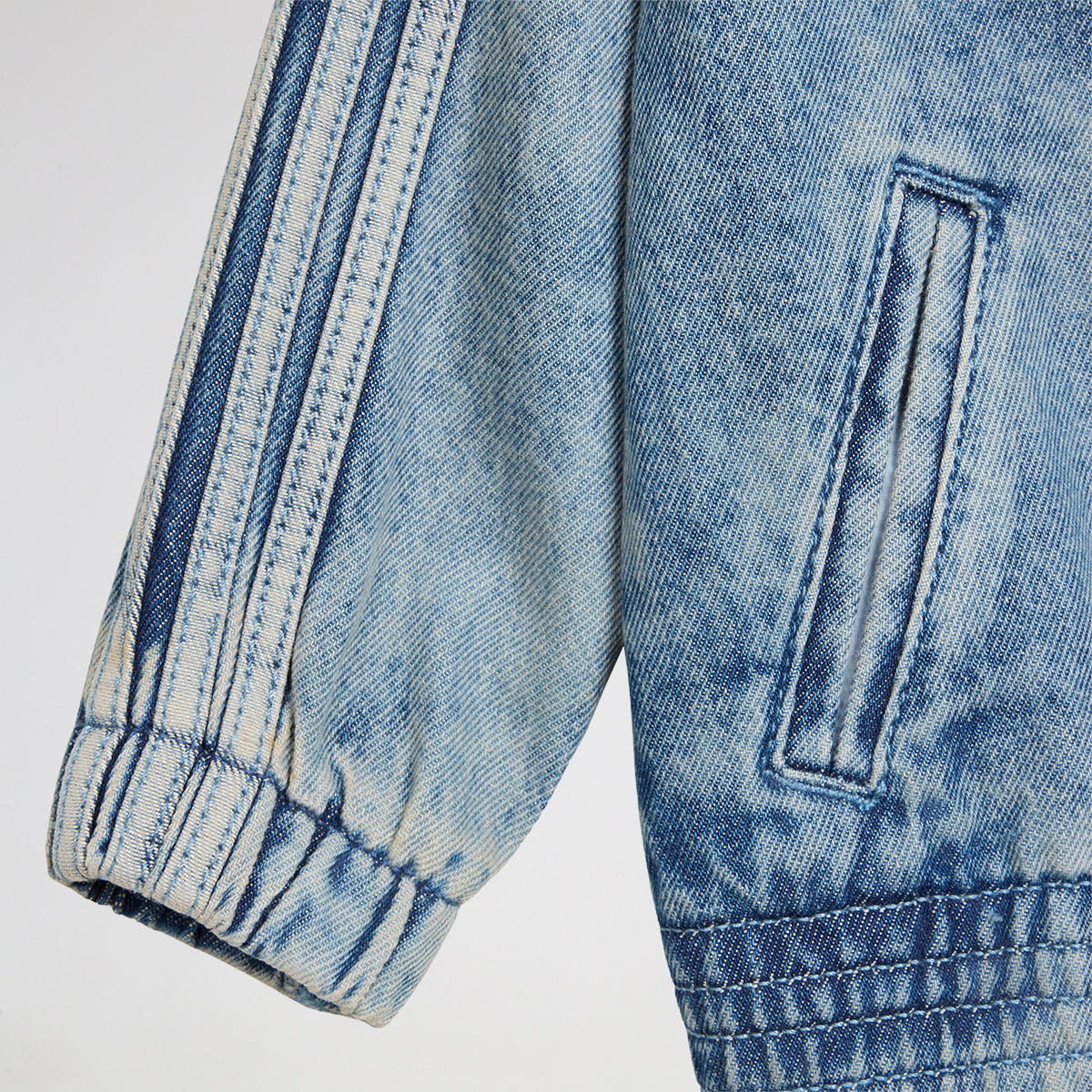 Campera adidas Denim Firebird Infantil,  image number null