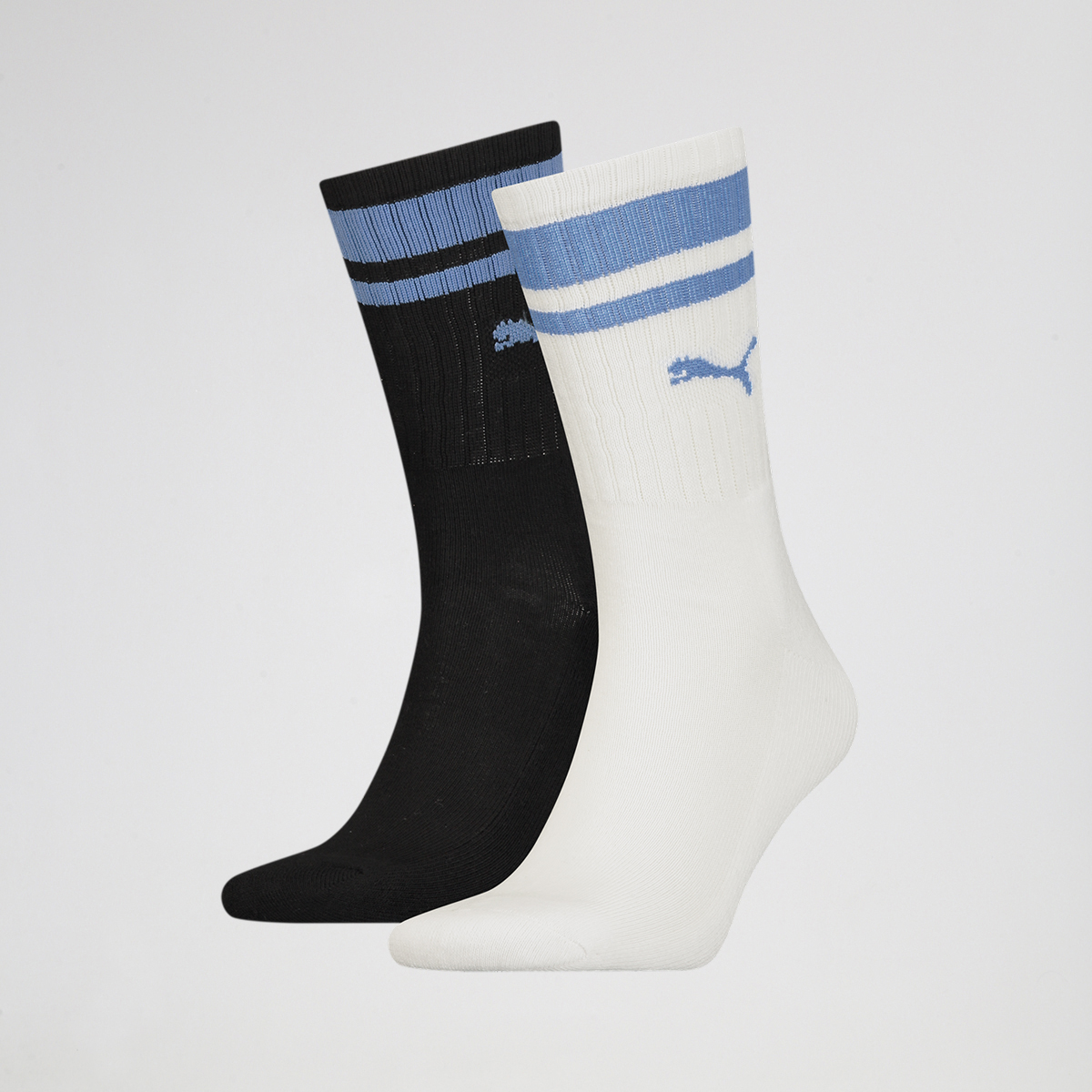Pack de Medias Puma Crew Heritage Stripe X2,  image number null