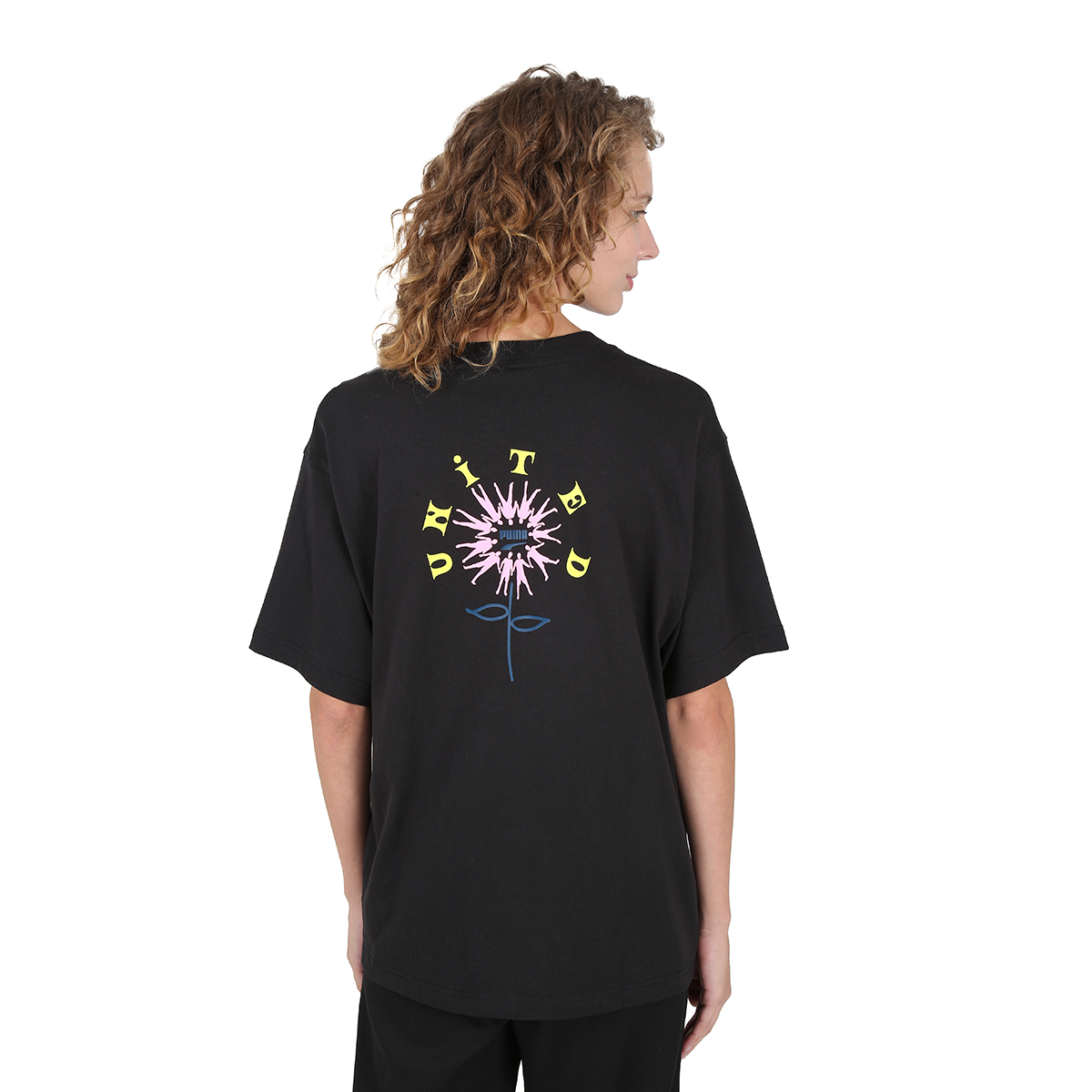Remera Puma Downtown Relaxed Graphic Mujer,  image number null