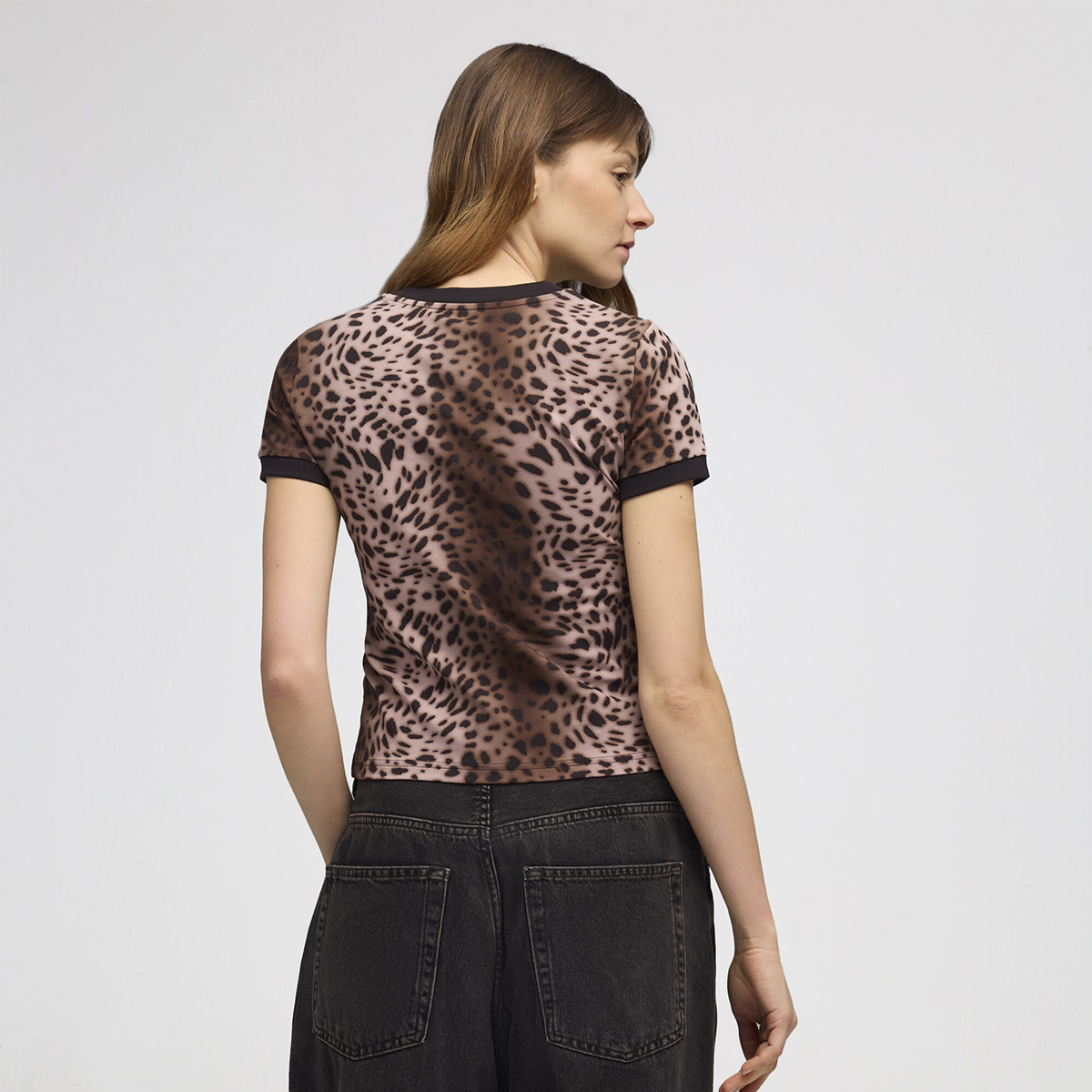 Remera Puma Leopard Luxe Slim Mujer,  image number null