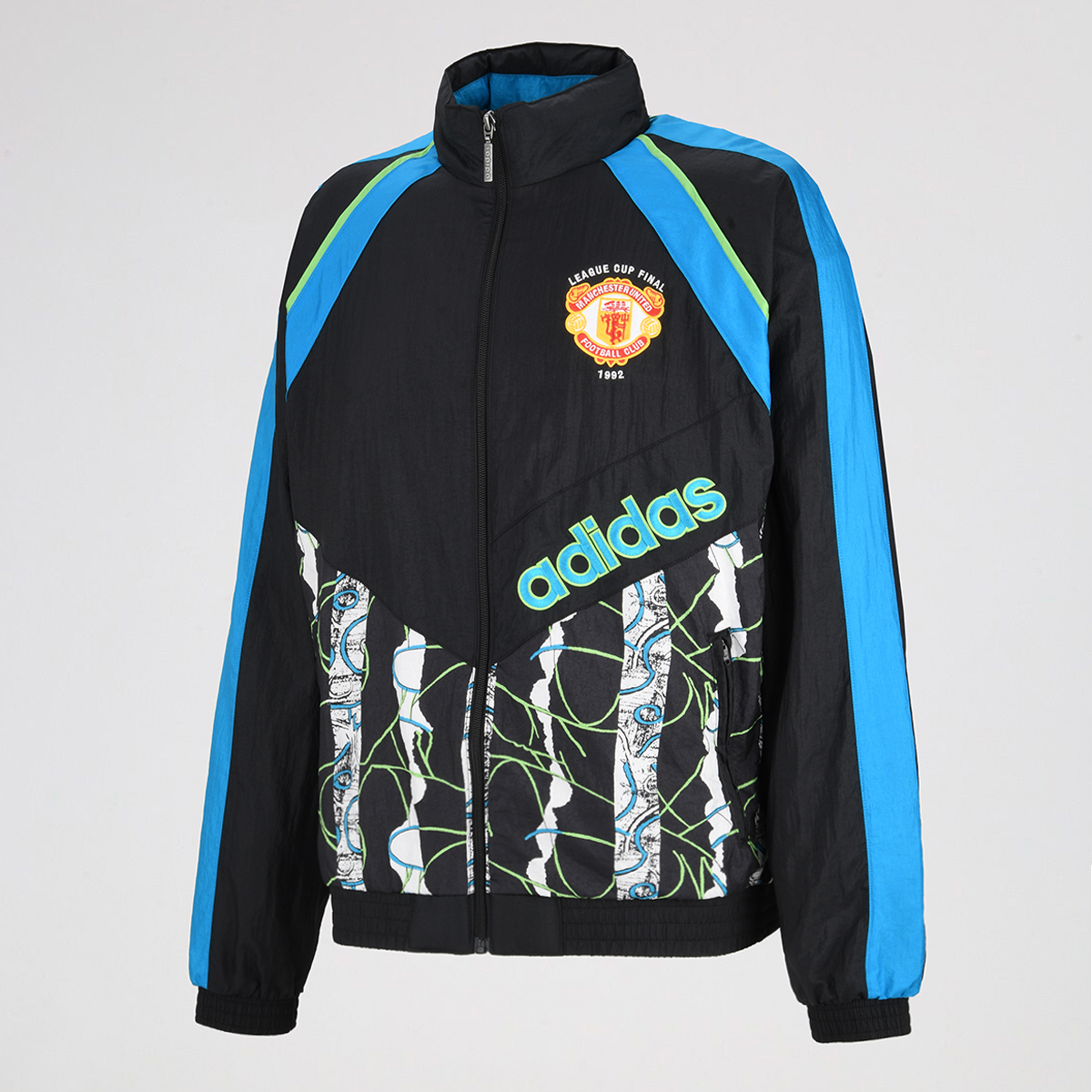 Buzo con Cierre Manchester United adidas 90 Hombre,  image number null