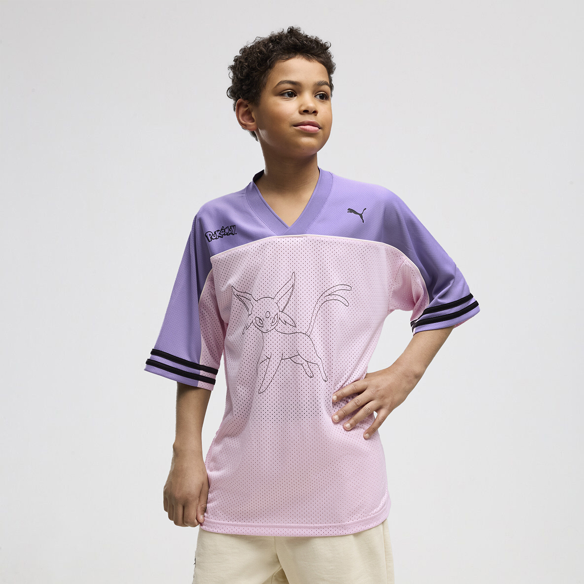 Remera Puma X Pok&eacute;mon Oversized Ni&ntilde;o algod&oacute;n,  image number null