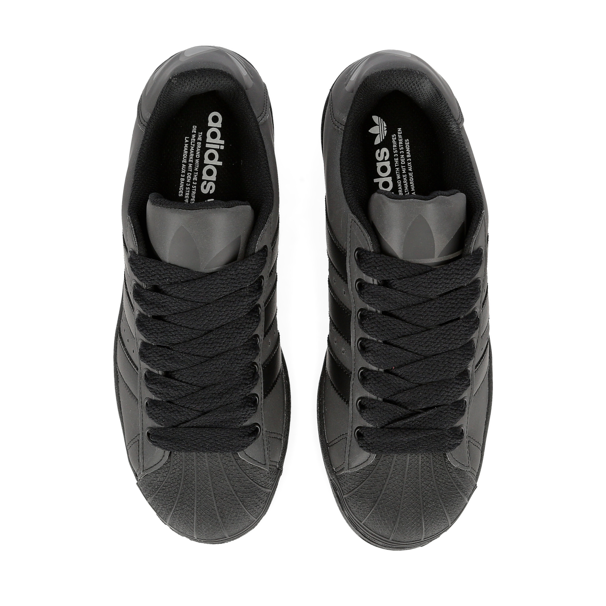 Zapatillas adidas superstar hombre negras online
