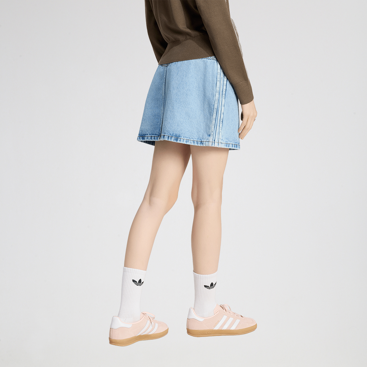 Pollera adidas Mid Rise Denim Mujer,  image number null