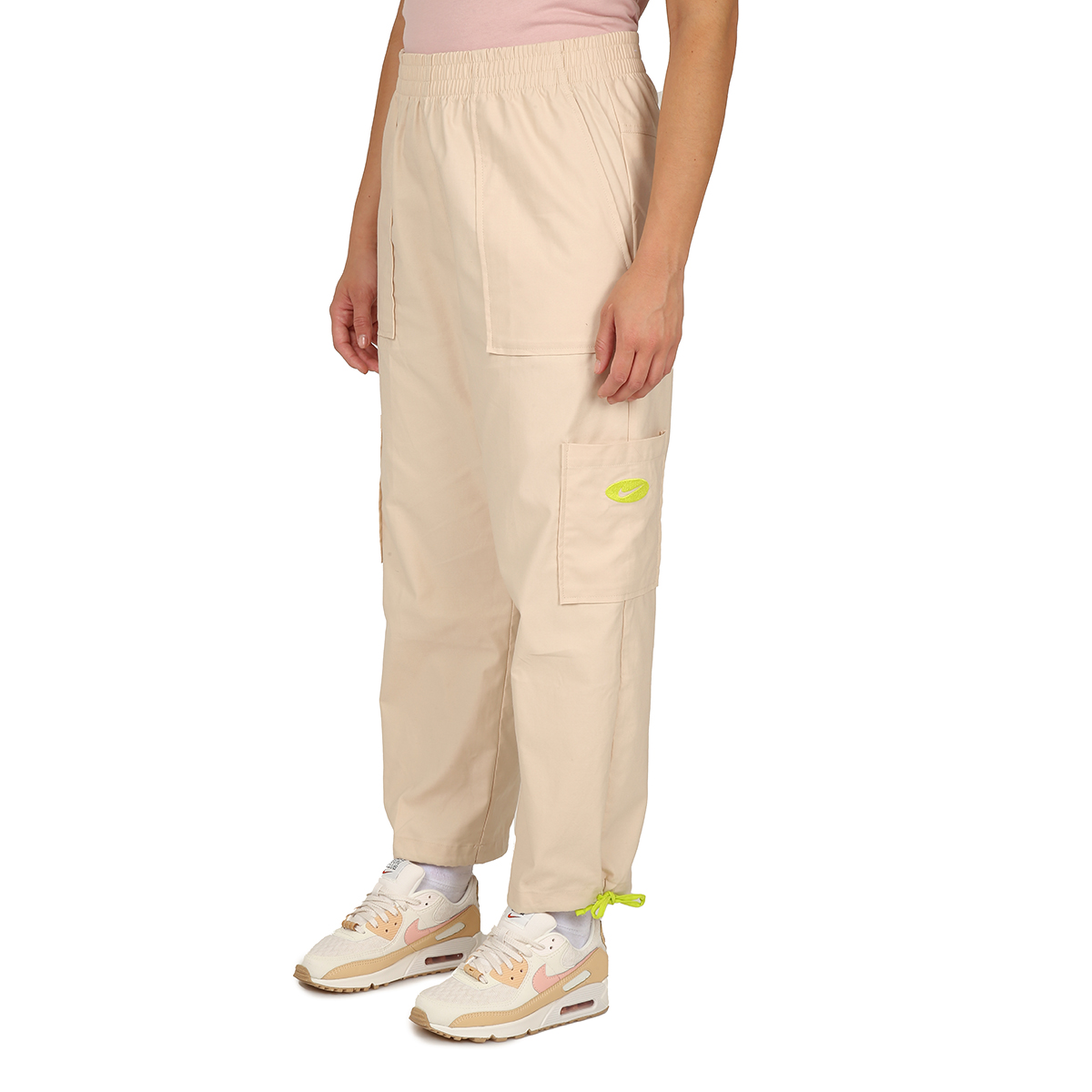 Pantalones nike mujer beige online