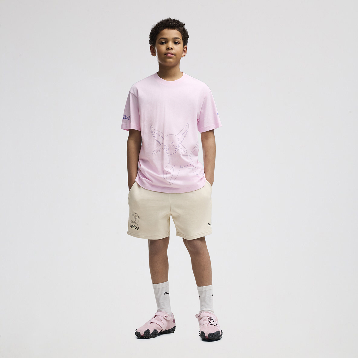Remera Puma X Pok&eacute;mon Relaxed Ni&ntilde;o algod&oacute;n,  image number null