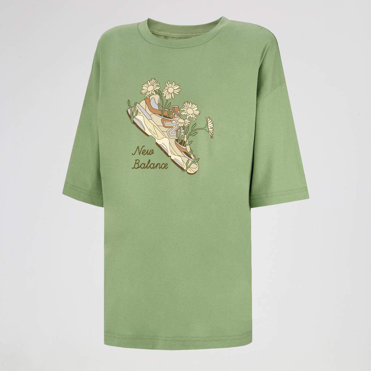 Remera New Balance Flower Shoe Mujer,  image number null