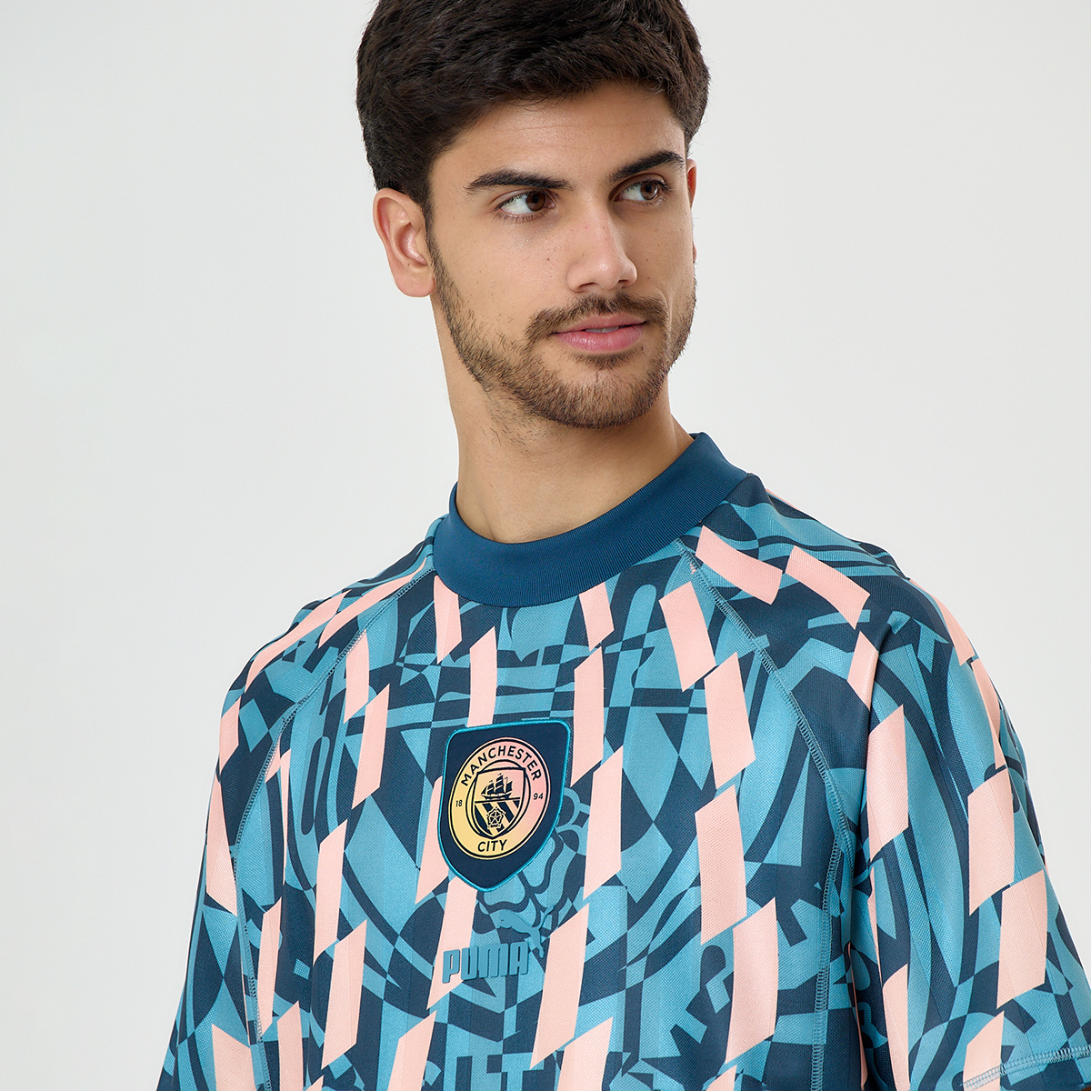 Remera Puma Manchester City ftblSTATEMENT Retro Hombre,  image number null