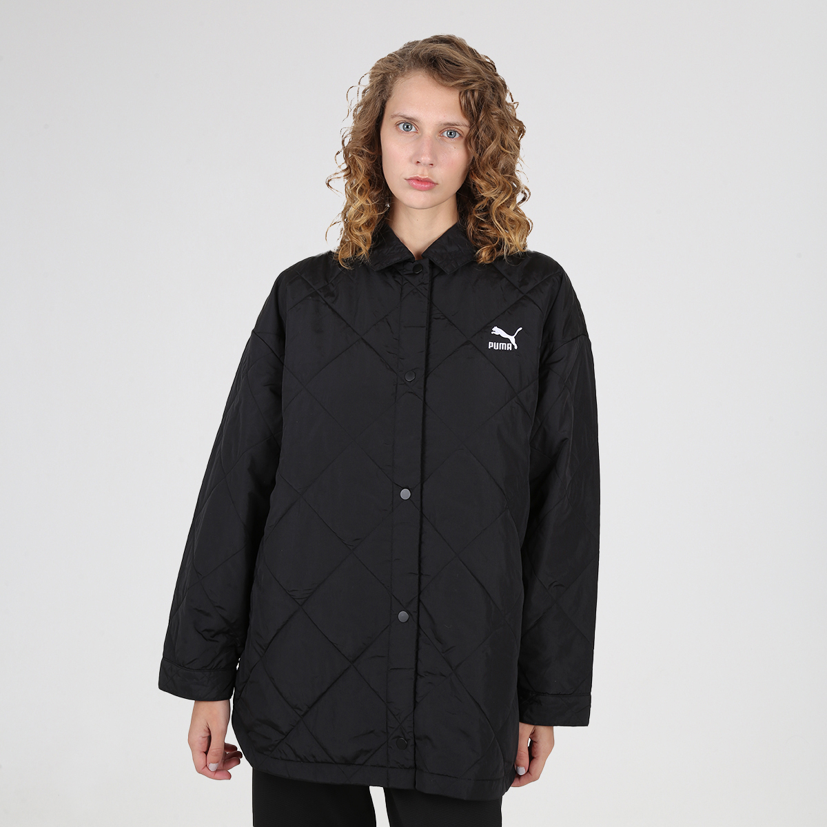 Campera Puma Classics Oversized Mujer Poliéster,  image number null