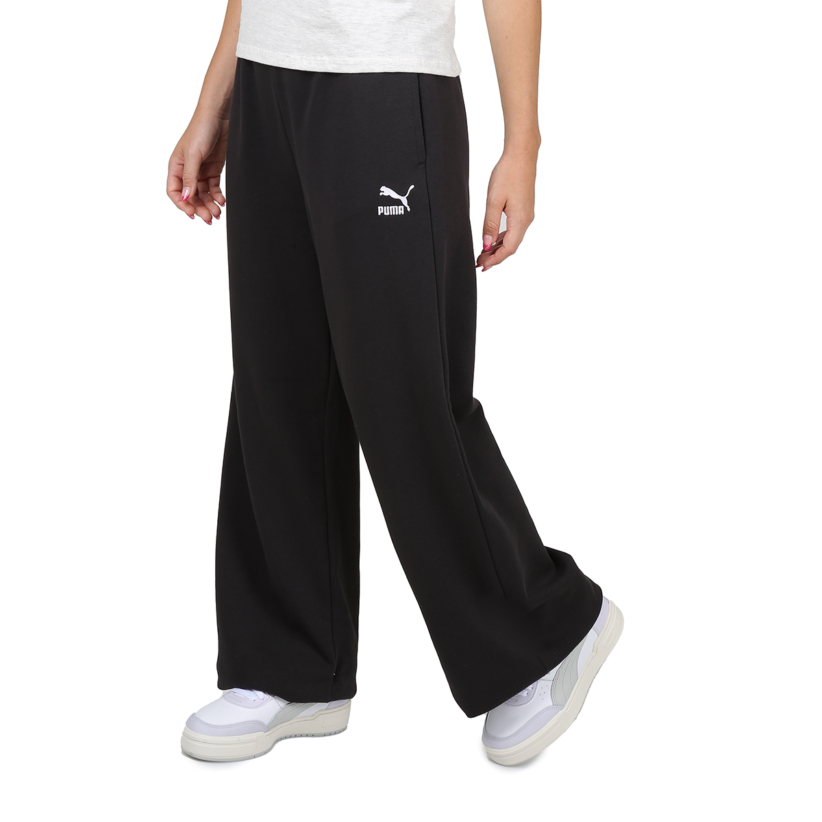 Pantalón Puma Classics Relaxed Cre Mujer,  image number null