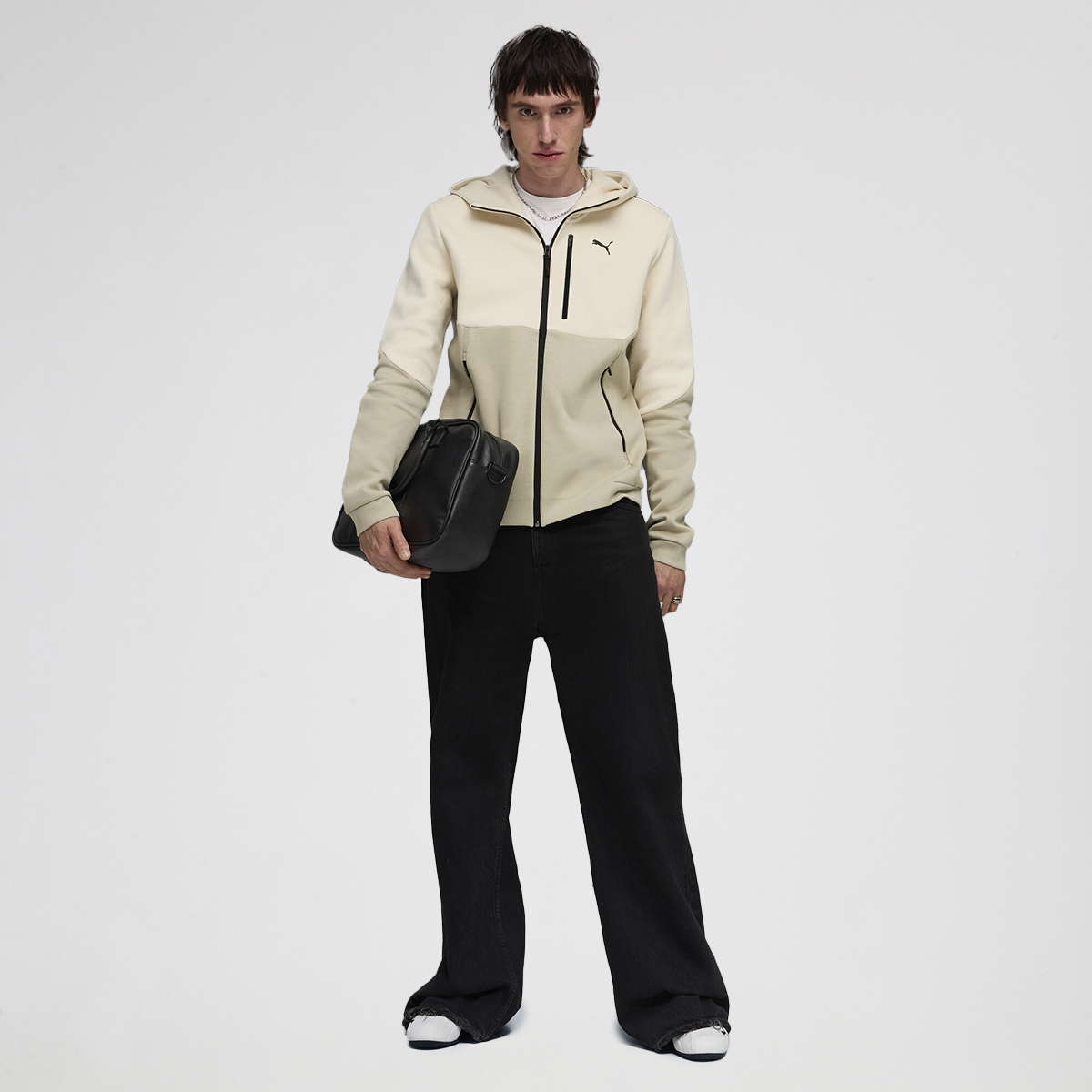 Buzo con Cierre Puma PUMATECH Hombre con capucha,  image number null