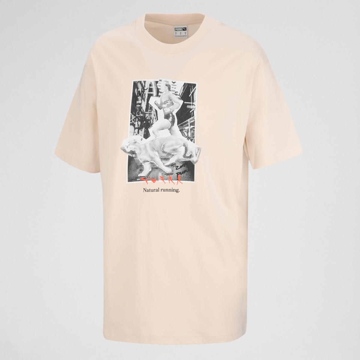 Remera Puma Club De Course Graphic Holgada,  image number null