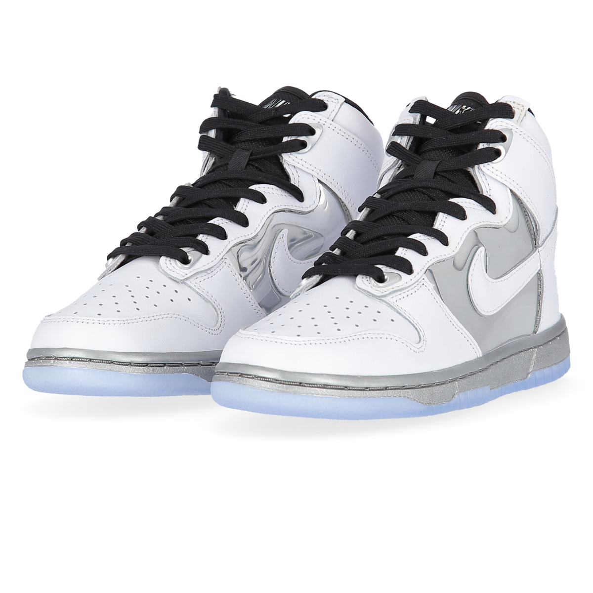 Nike dunk mid mujer plata hot sale