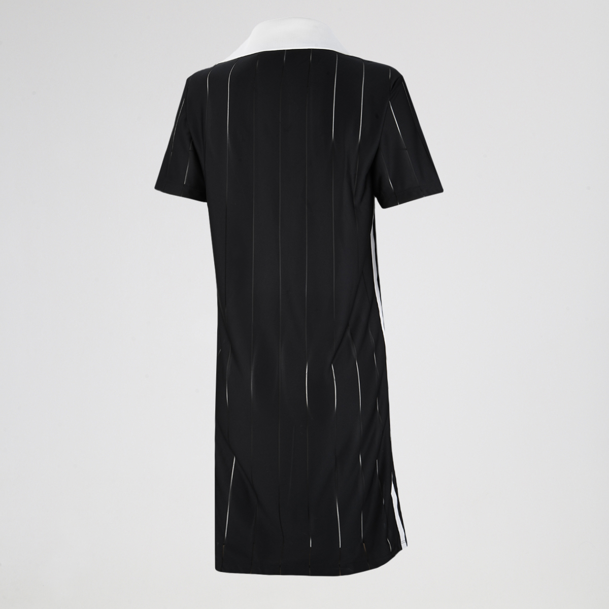 Vestido adidas 3 Tiras Pinstripe Dress Mujer,  image number null