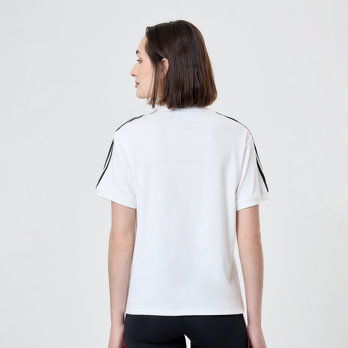 Remera adidas 3 Tiras Mujer Algodón,  image number null