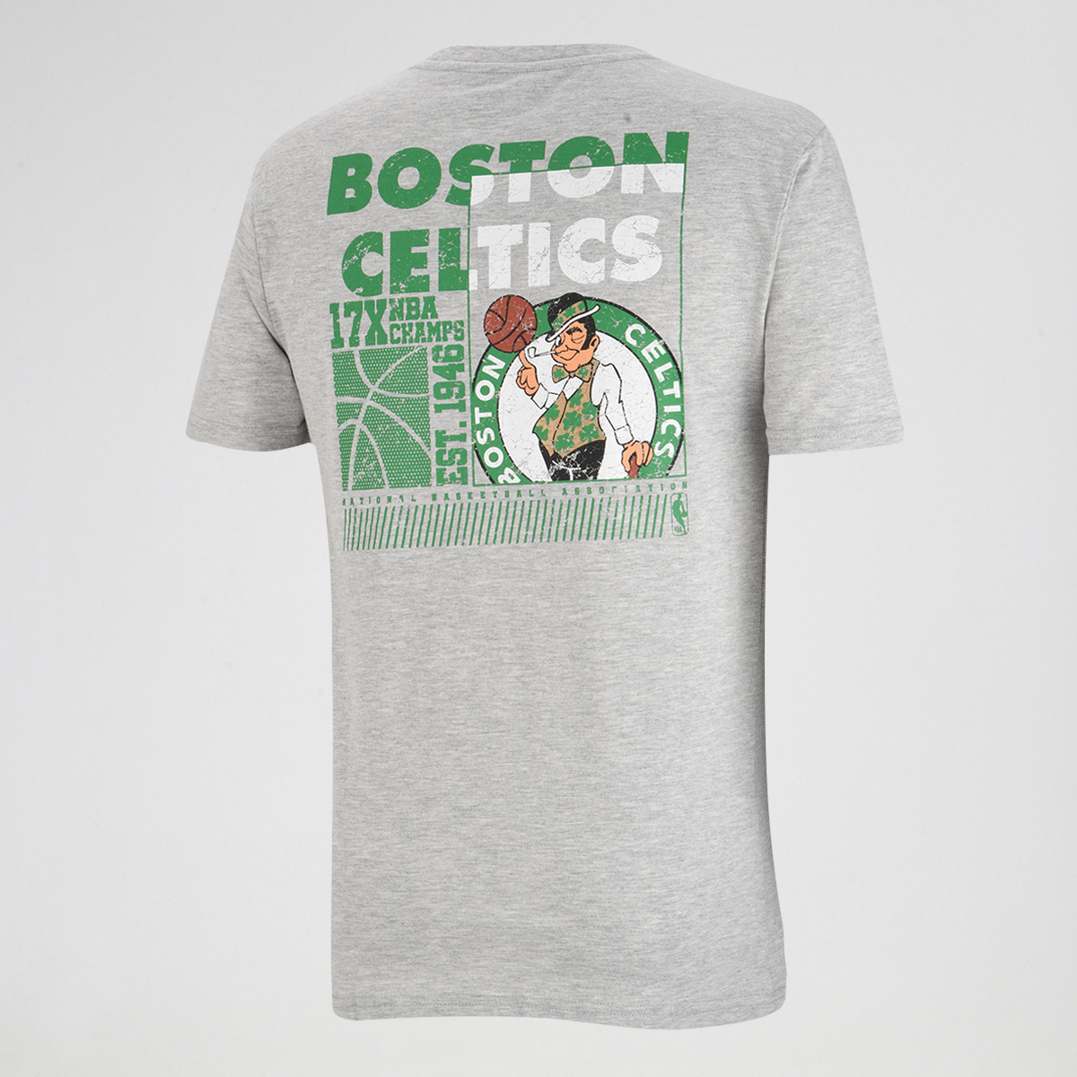 Remera NBA Crowns Regular Crew Boston Celtics,  image number null