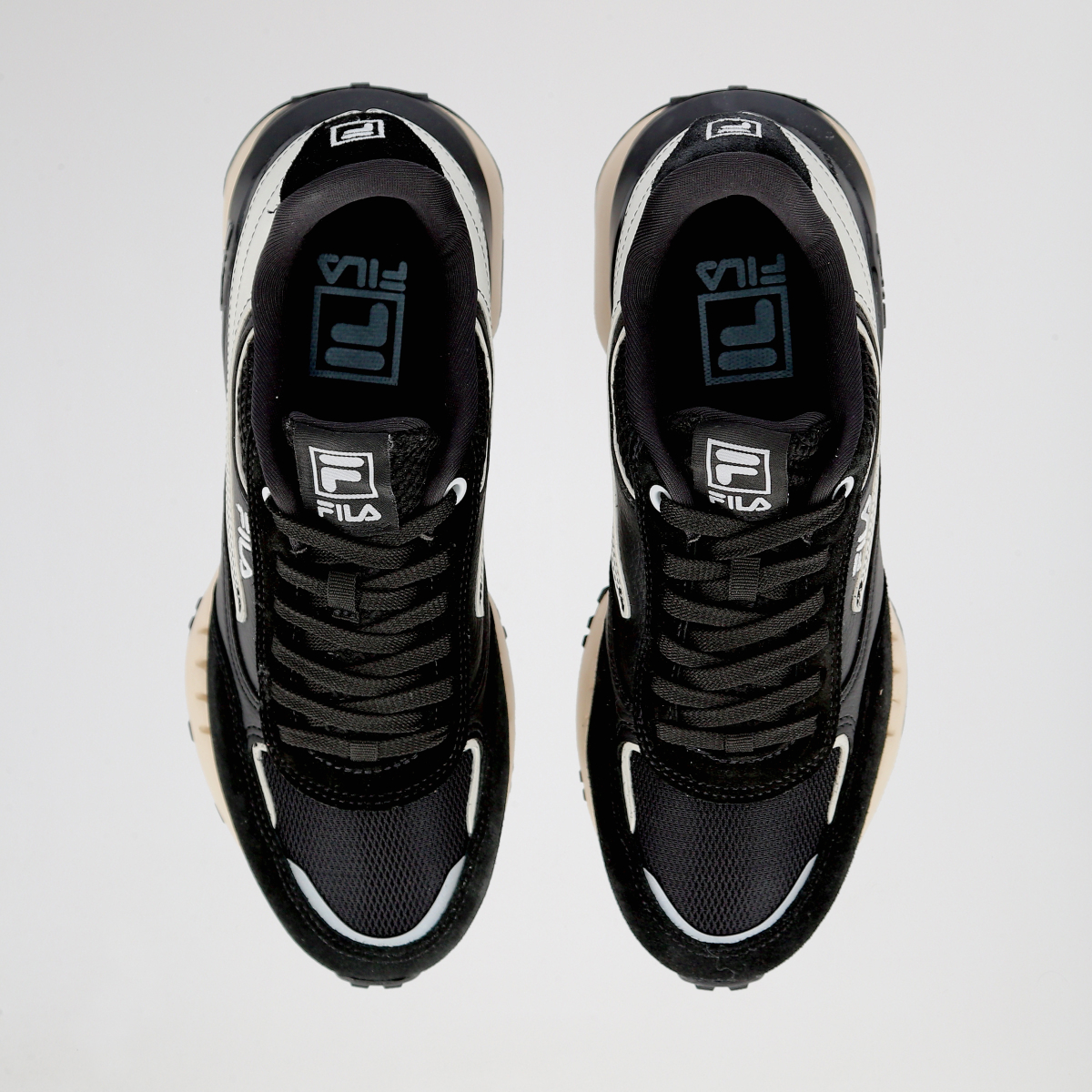 Zapatos fila color negro vintage cheap