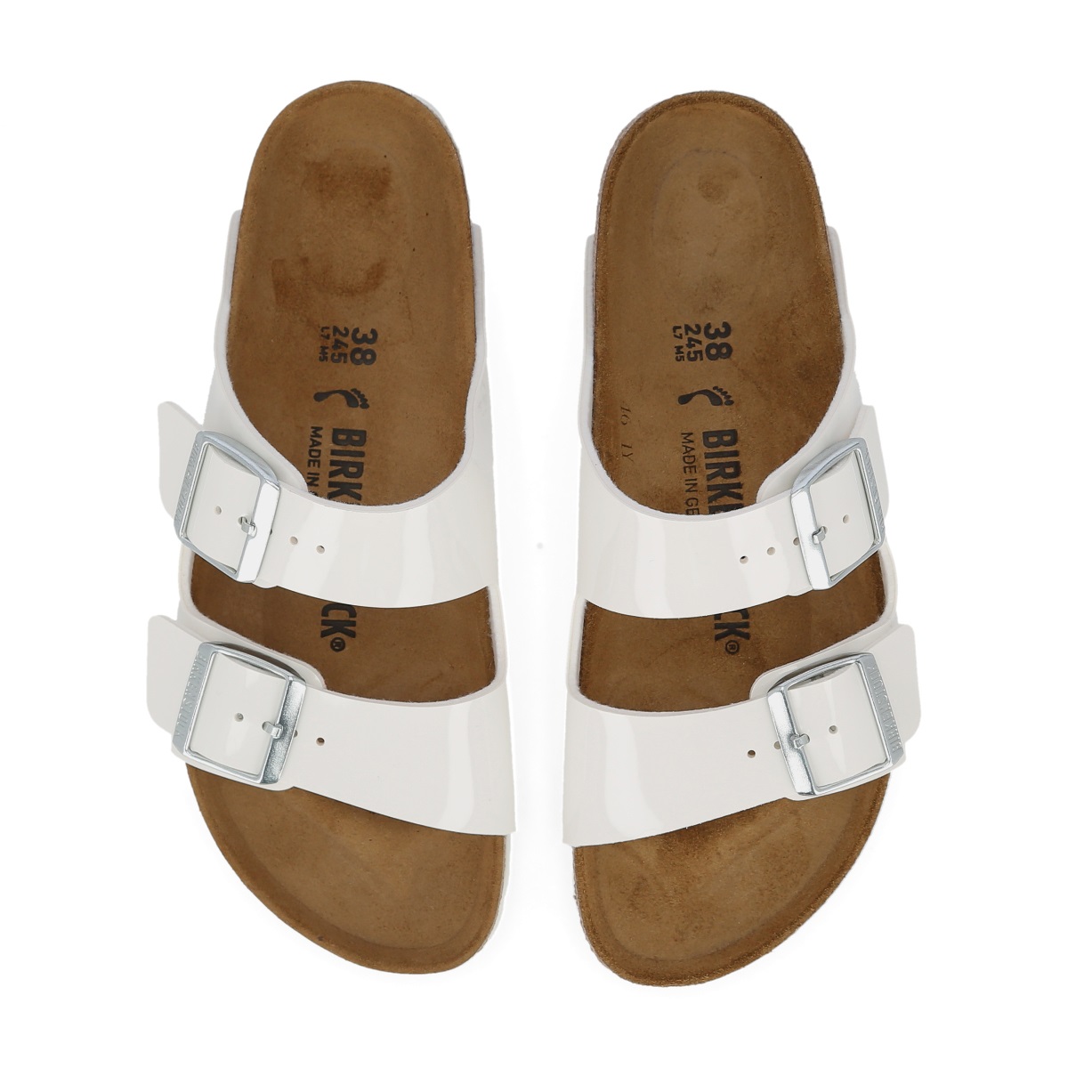 Sandalias Birkenstock Arizona Patent Unisex,  image number null