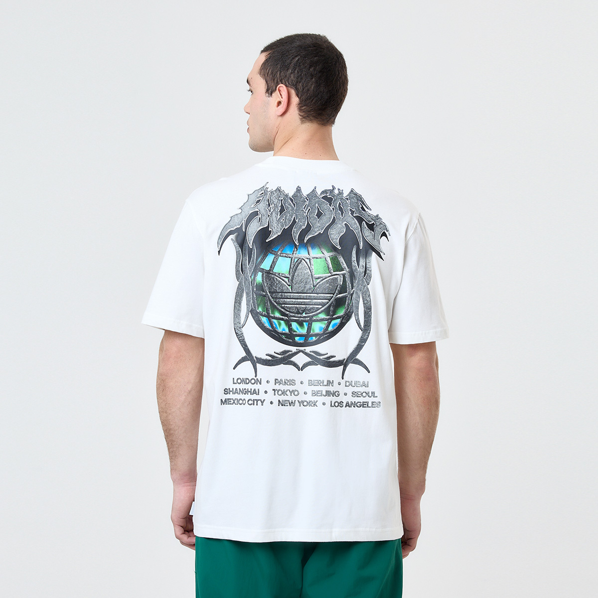 Remera adidas Flames Concert Hombre Algodón,  image number null
