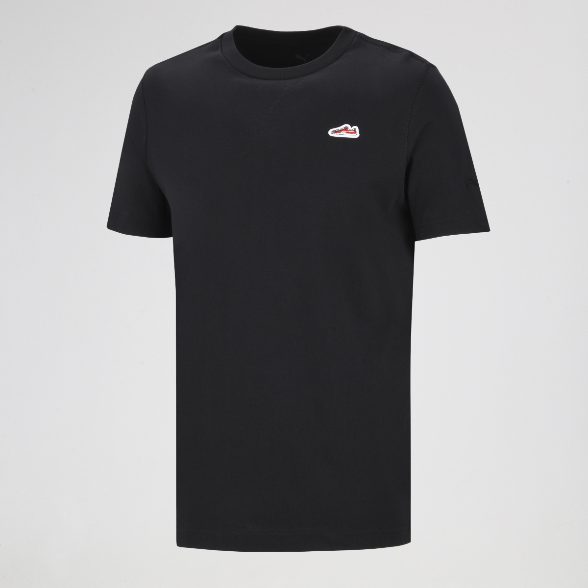 Remera Puma Wardrobe Essentials Suede Manga Corta Hombre,  image number null