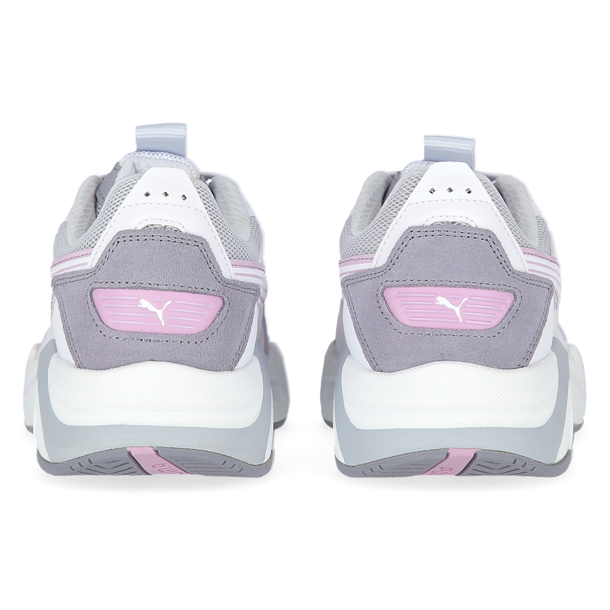Zapatillas puma gris y rosa hot sale