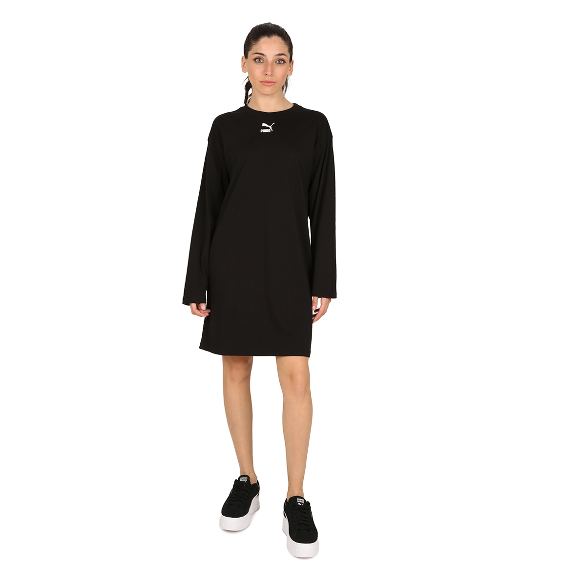 Vestido Puma Classics Longsleeve Tee,  image number null