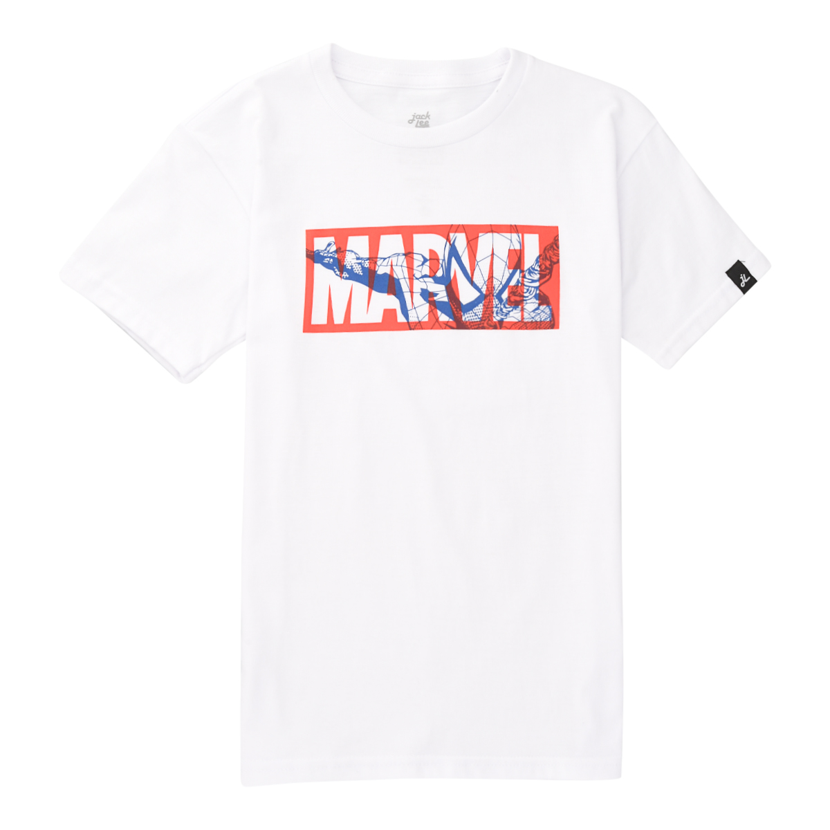 Remera Jack Lee Logo Marvel Spider,  image number null