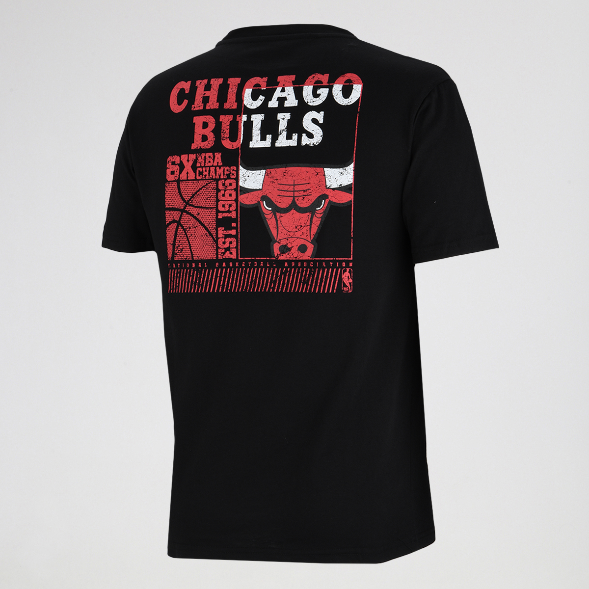 Remera NBA Crowns Regular Crew Chicago Bulls,  image number null