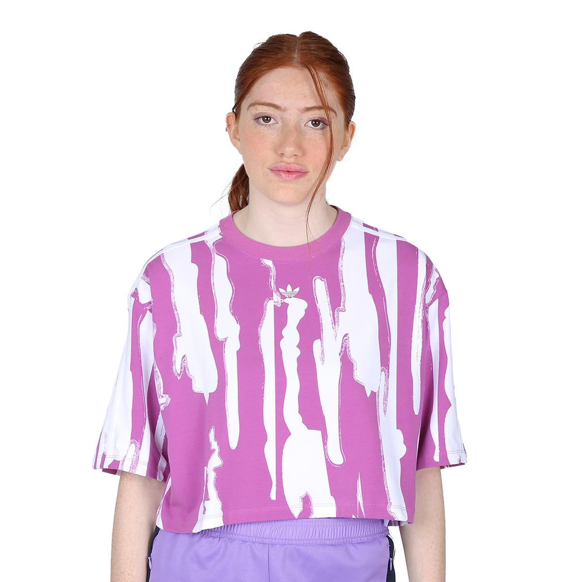 Remera Urbana adidas Thebe Magugu Allover Print Mujer,  image number null