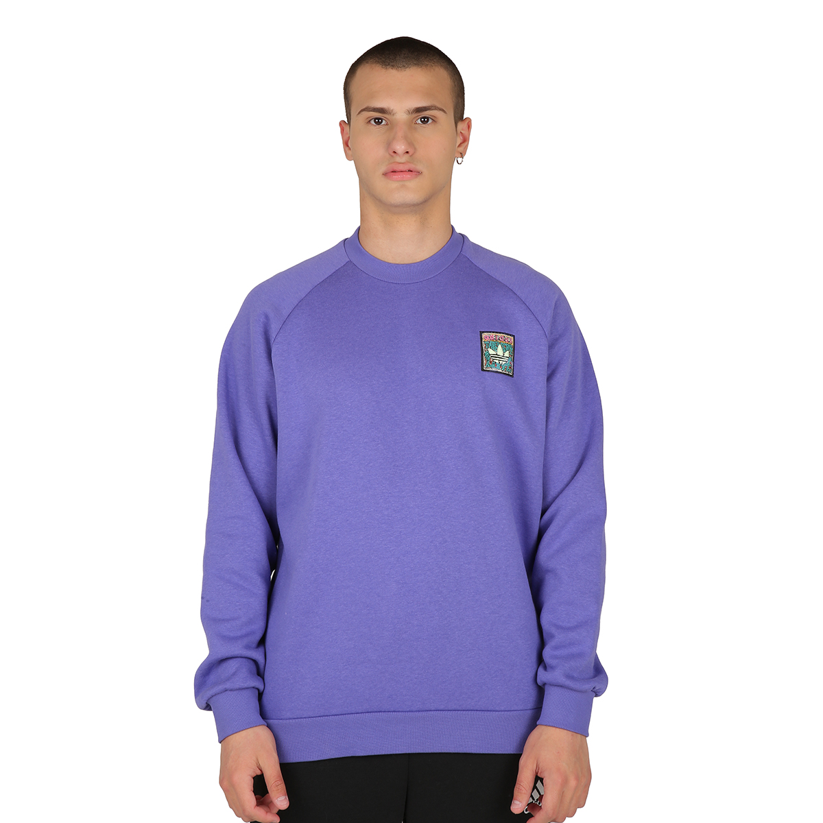 Adidas originals graphic online crew