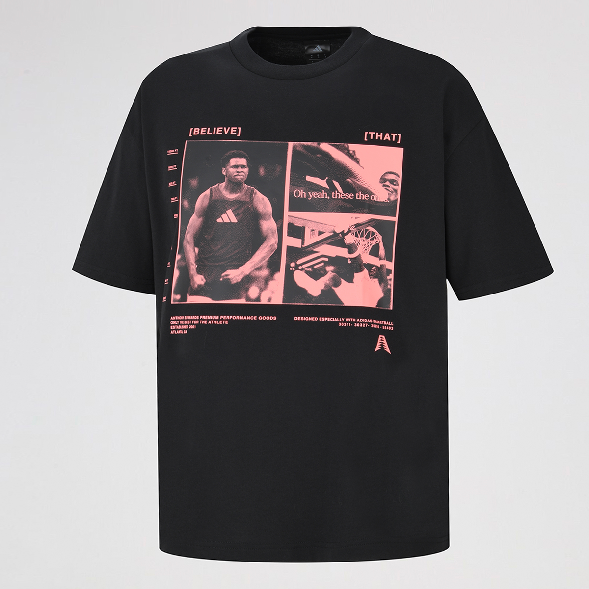 Remera B&aacute;squet adidas Anted Graphic,  image number null