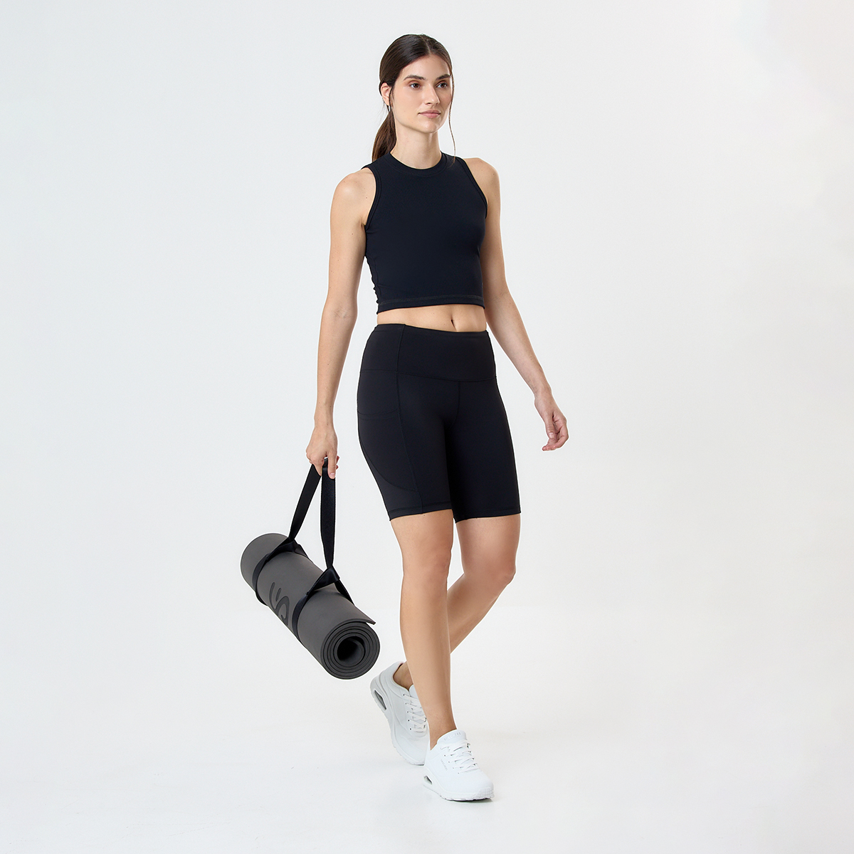 Calza Loop Up Breath Motion Mujer - Lift Up- Ciclista - Con Bolsillos,  image number null