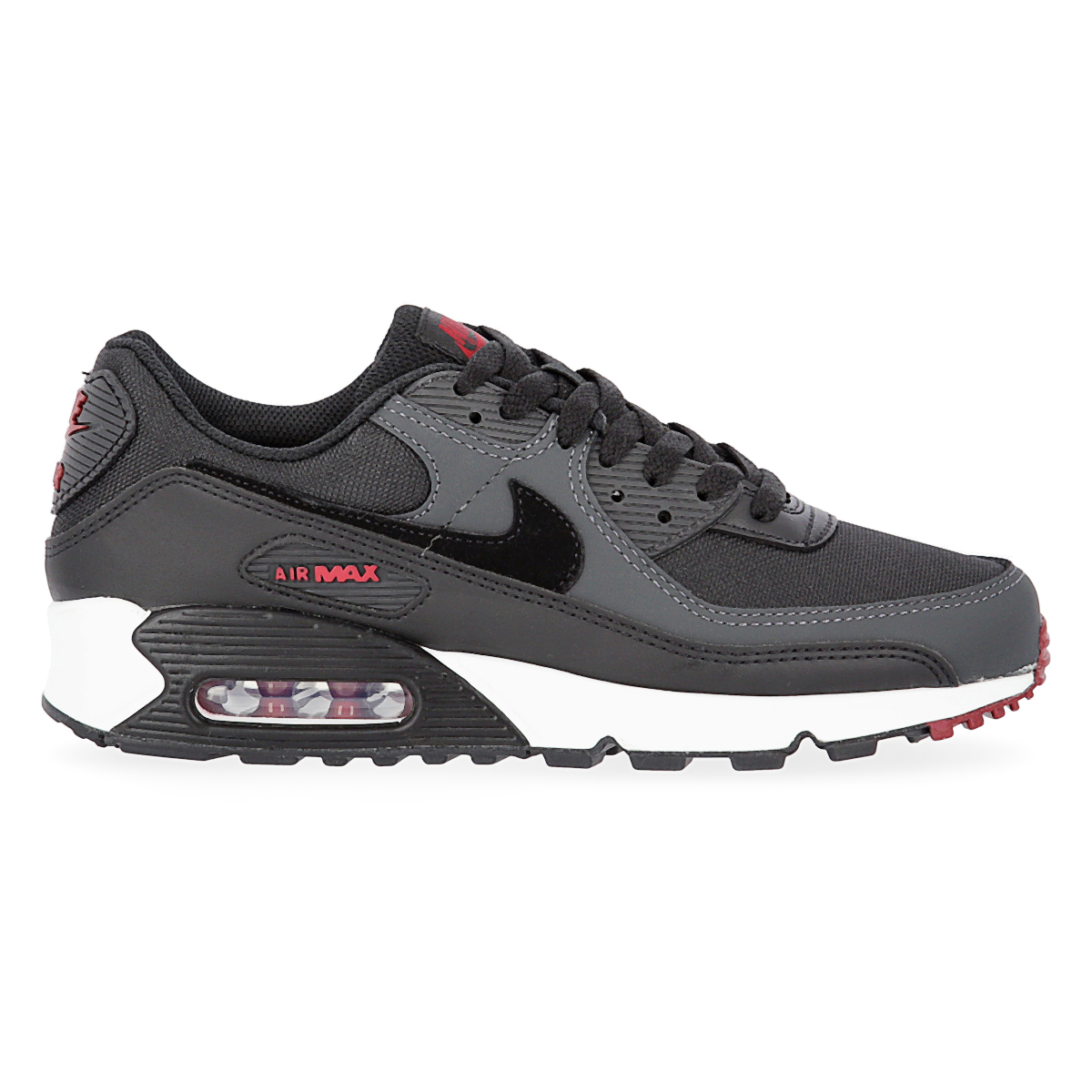 NIKE Air Max 90 Zapatilla Urbana Hombre Cuero Gris Nike