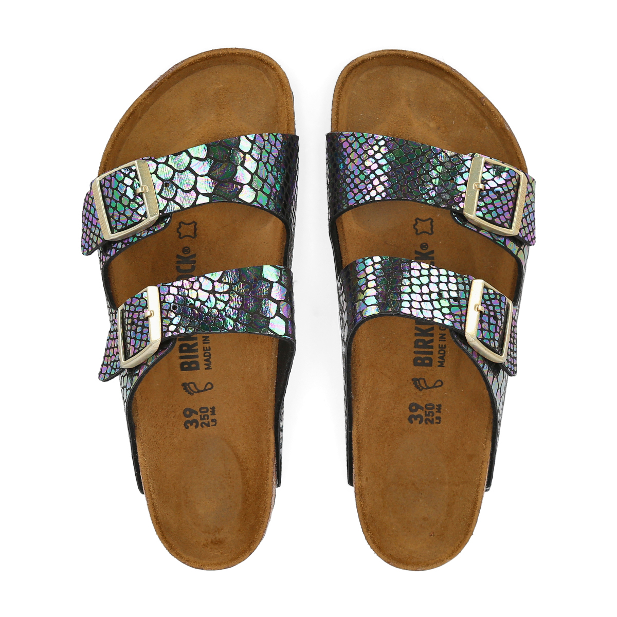 Sandalias Birkenstock Arizona Patent Mujer,  image number null