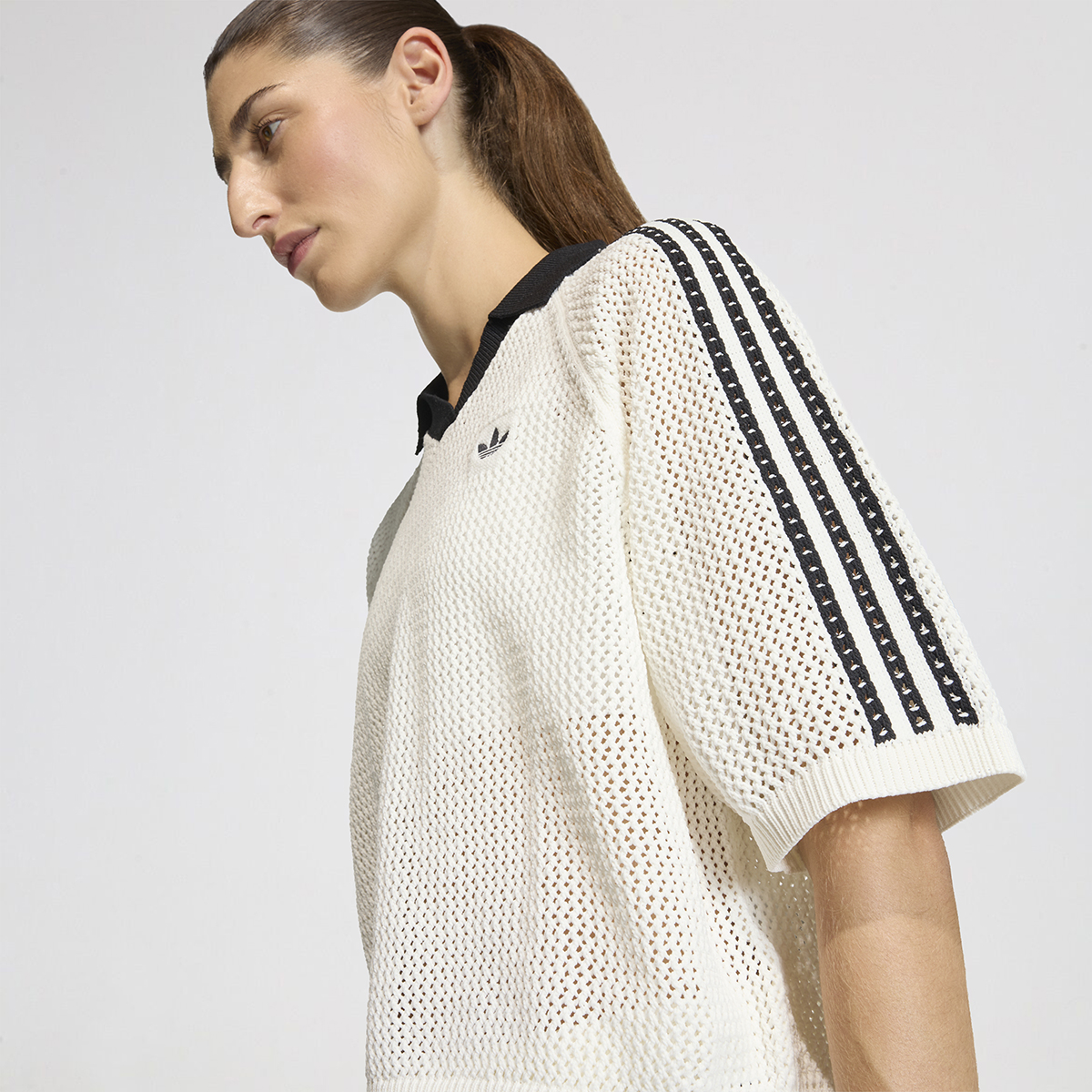 Remera adidas Crochet Polo Mujer,  image number null