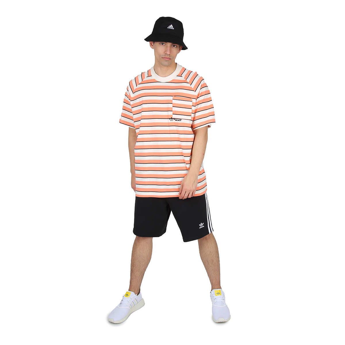 Short Urbano adidas Adicolor Classics 3 Tiras Hombre,  image number null