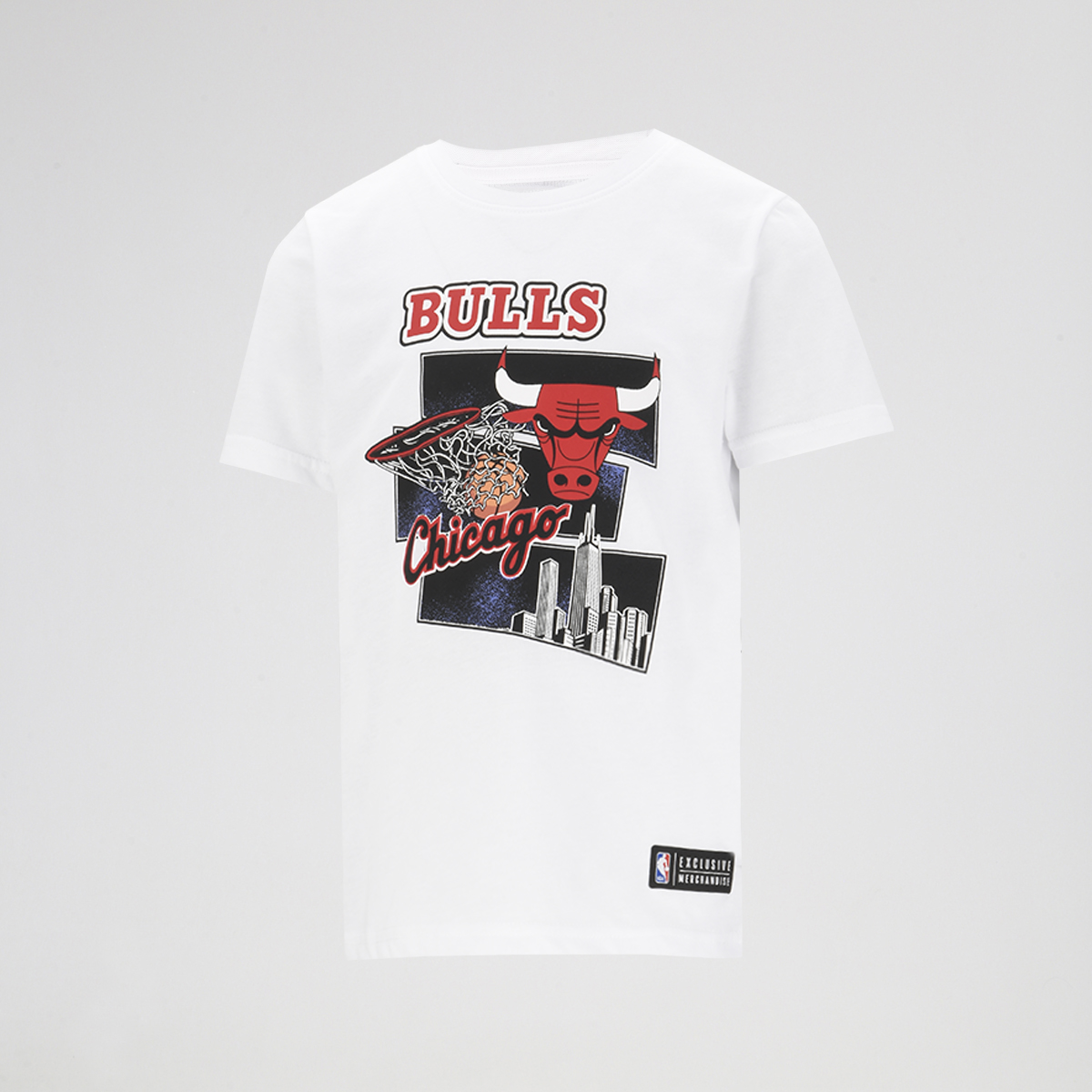 Remera NBA Chicago Bulls City Dunk de Niño,  image number null