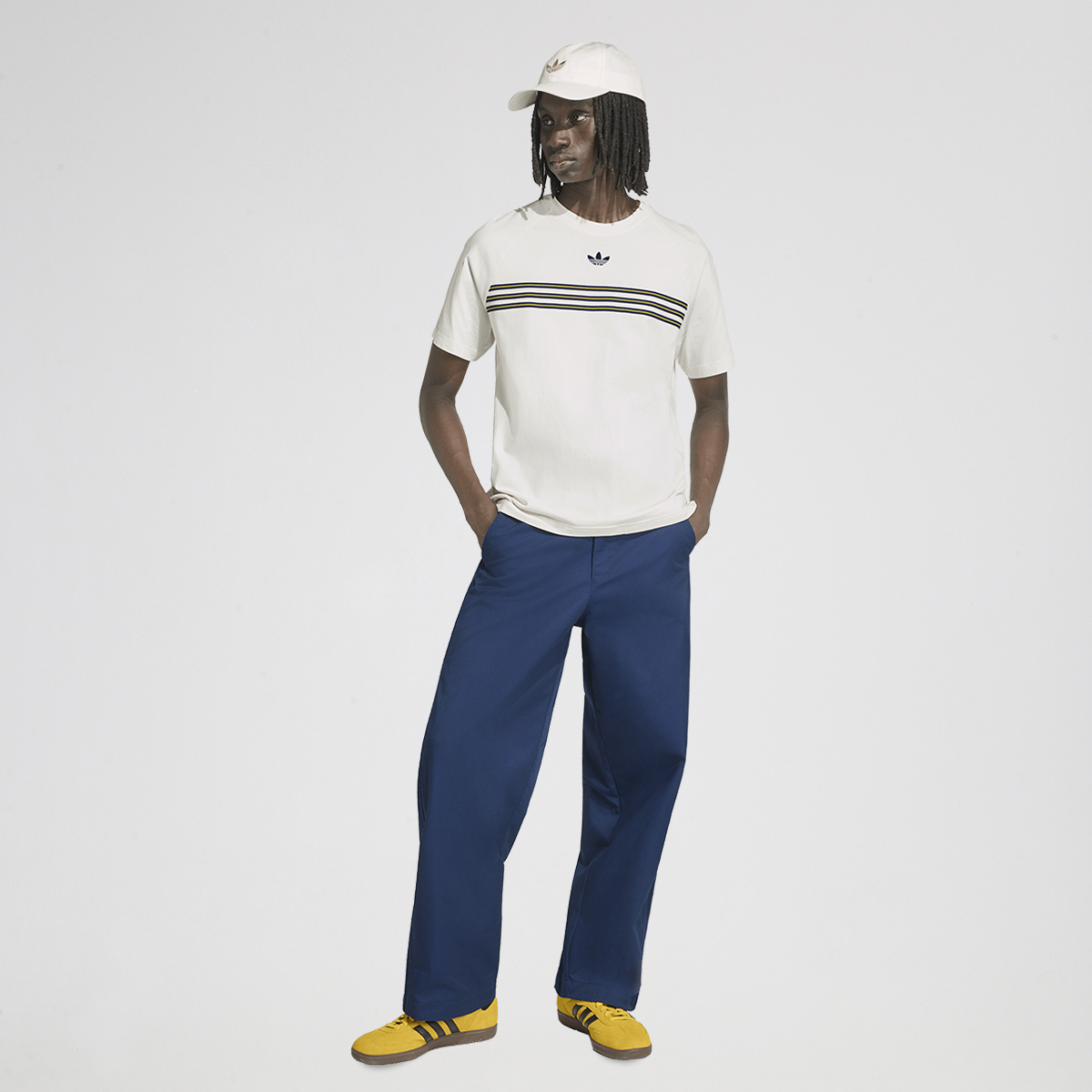 Remera adidas Chest Stripes Hombre,  image number null
