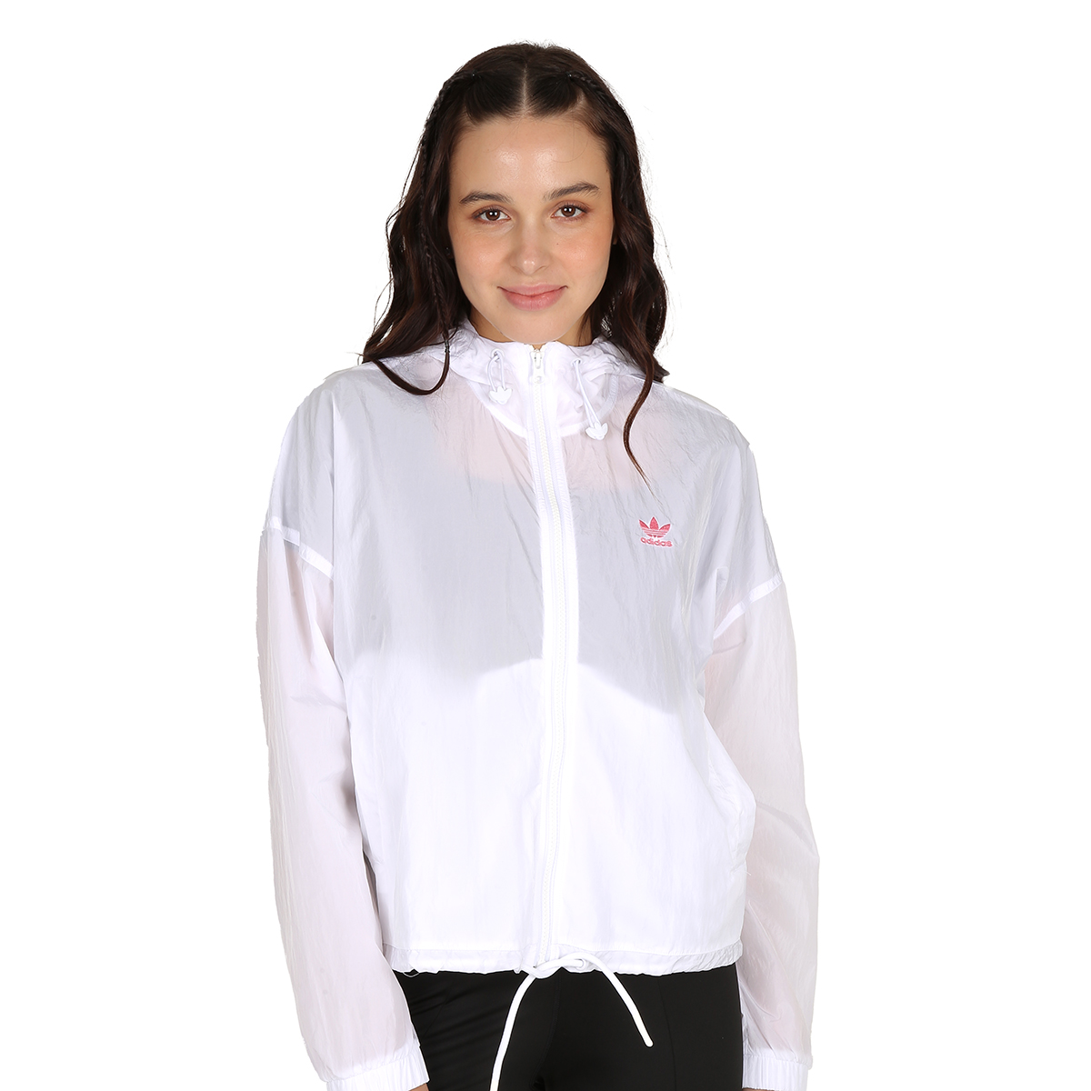 Campera adidas deals mujer nylon