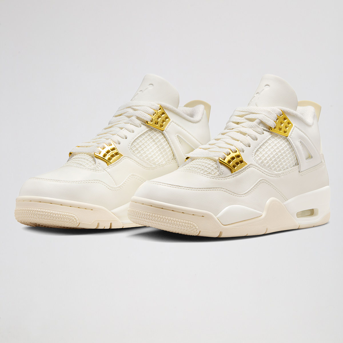 Zapatillas Air Jordan 4 Retro Metallic Gold Mujer,  image number null