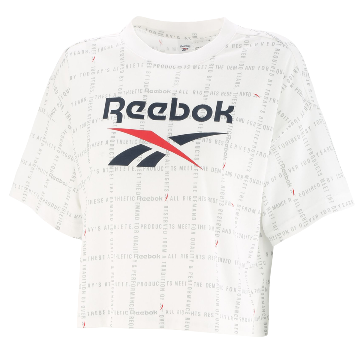 Remera Reebok Grid Cropped,  image number null