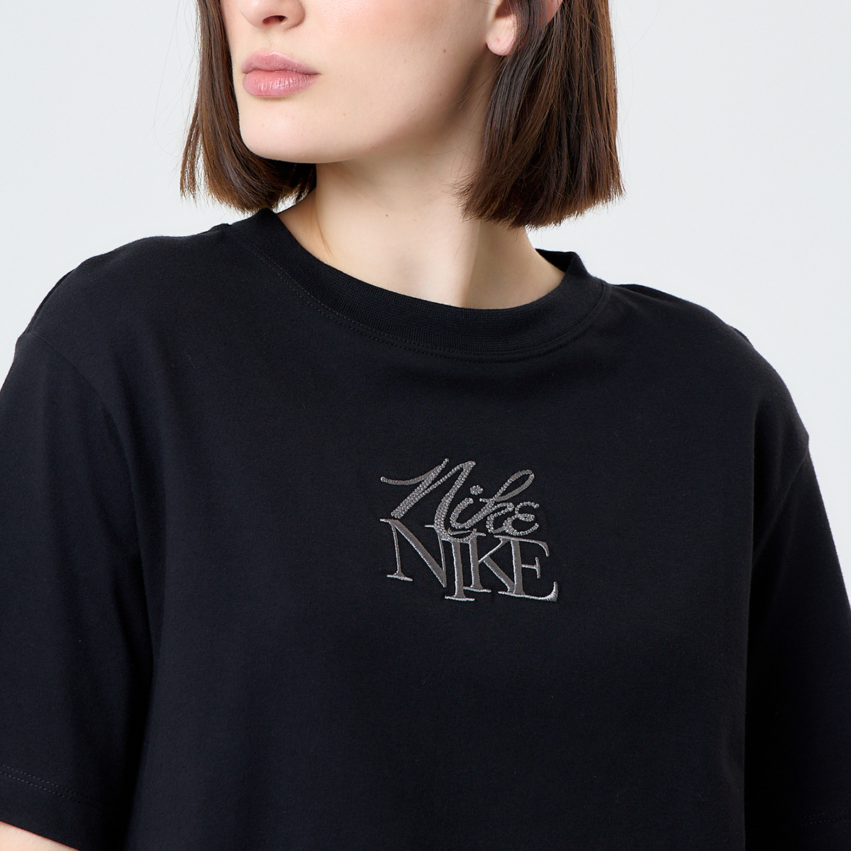 Remera nike mujer negra top