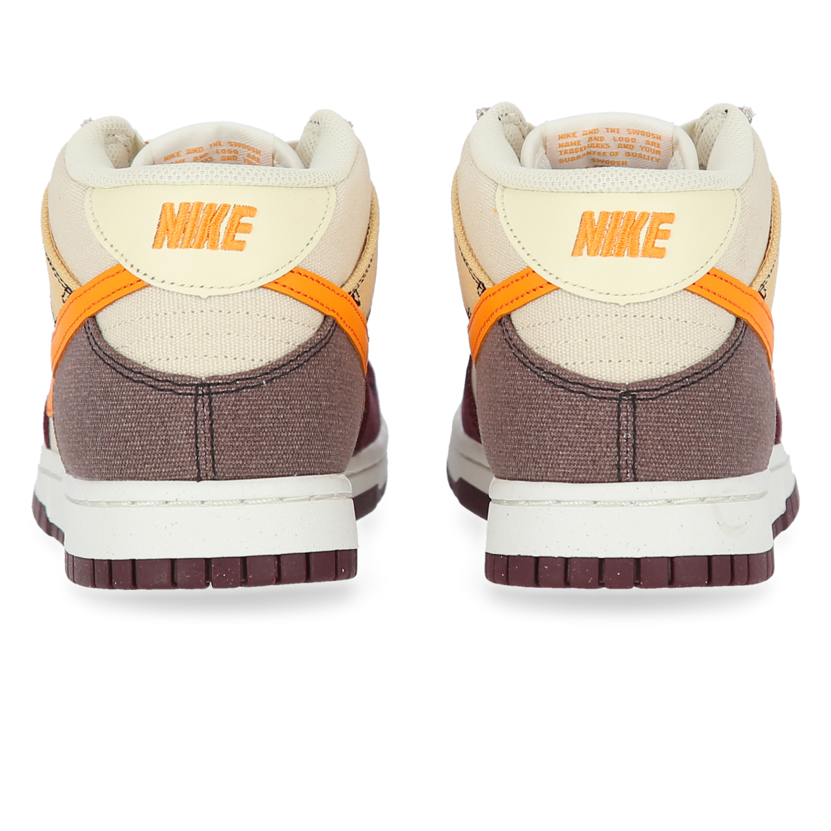 Nike dunk mid hombre marron discount