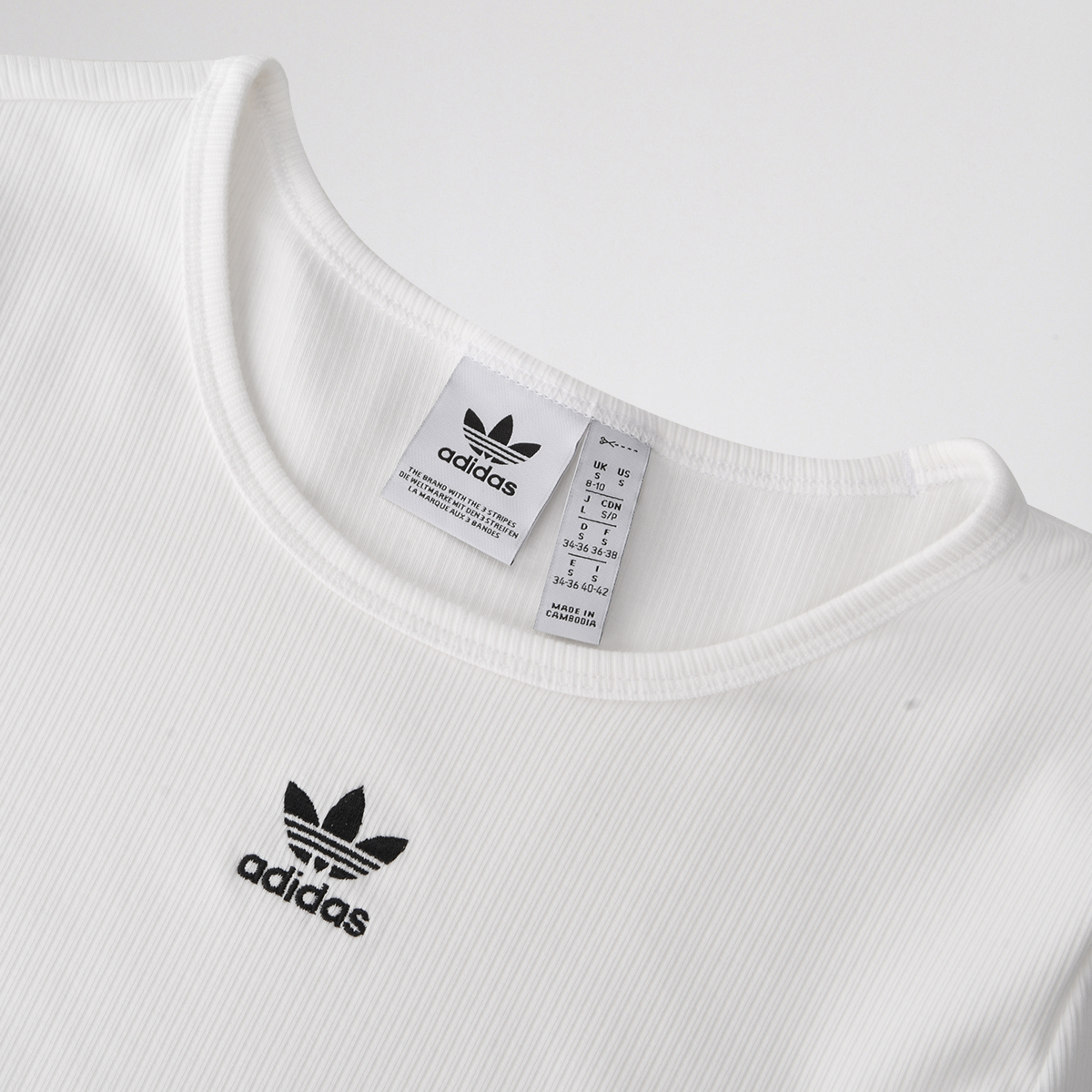 Remera adidas Essentials Rib Mujer,  image number null