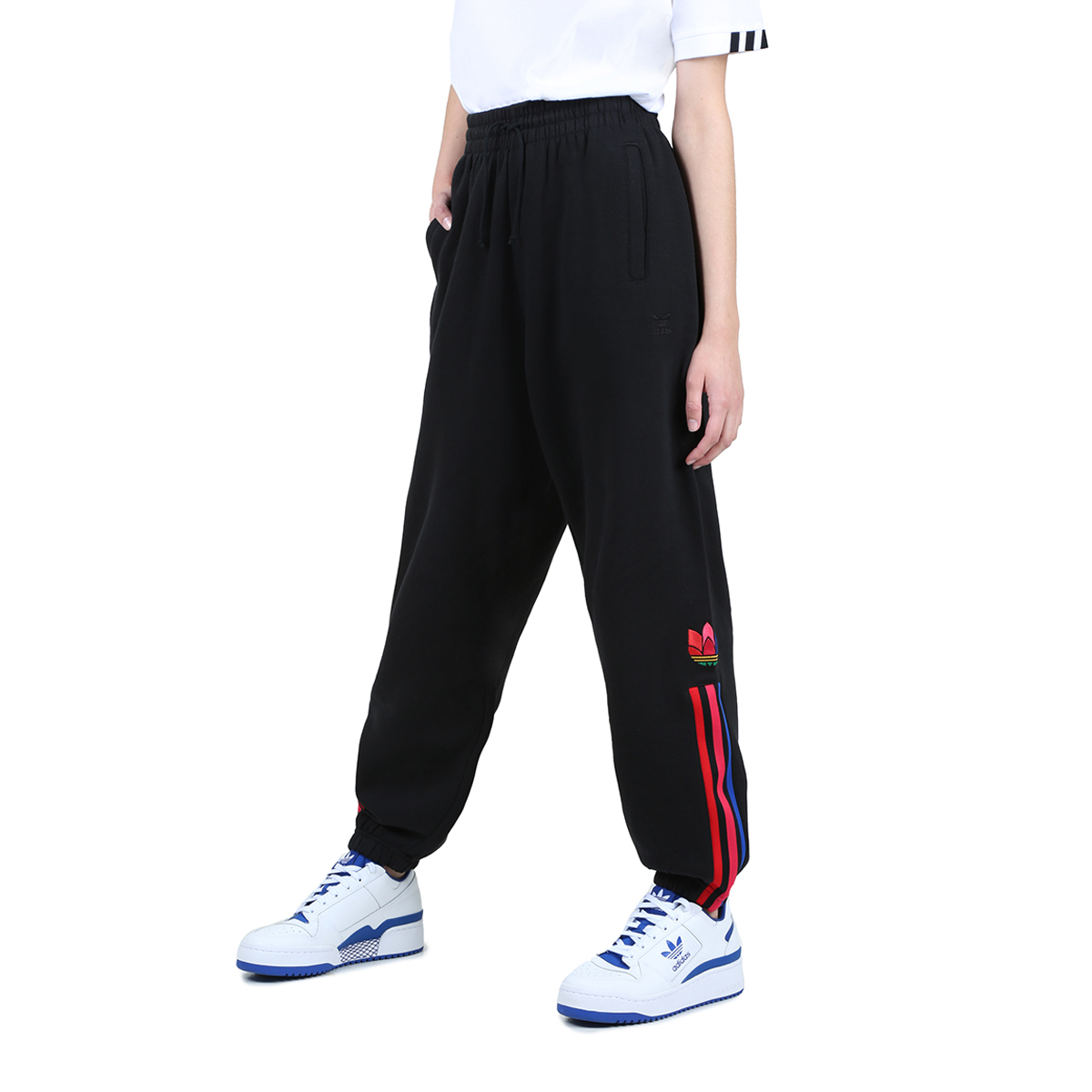 Pantalon shop cuffed adidas