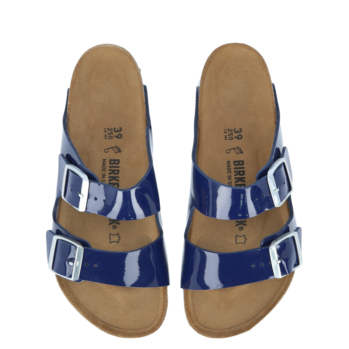 Sandalias Birkenstock Arizona Bf Patent Dress Mujer,  image number null