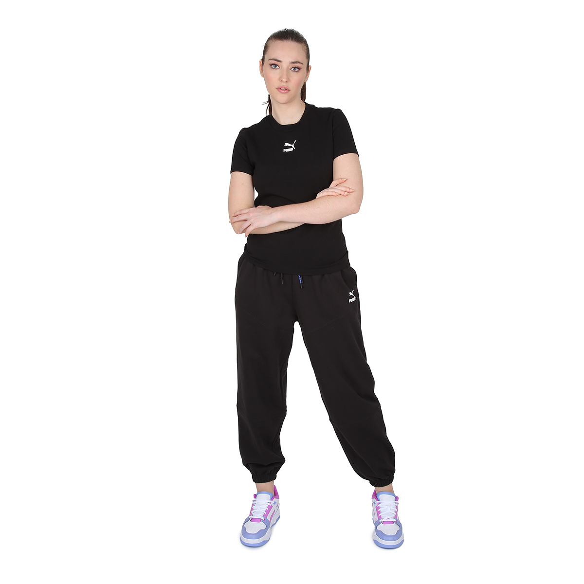 Remera Urbana Puma Classics Slim Mujer,  image number null