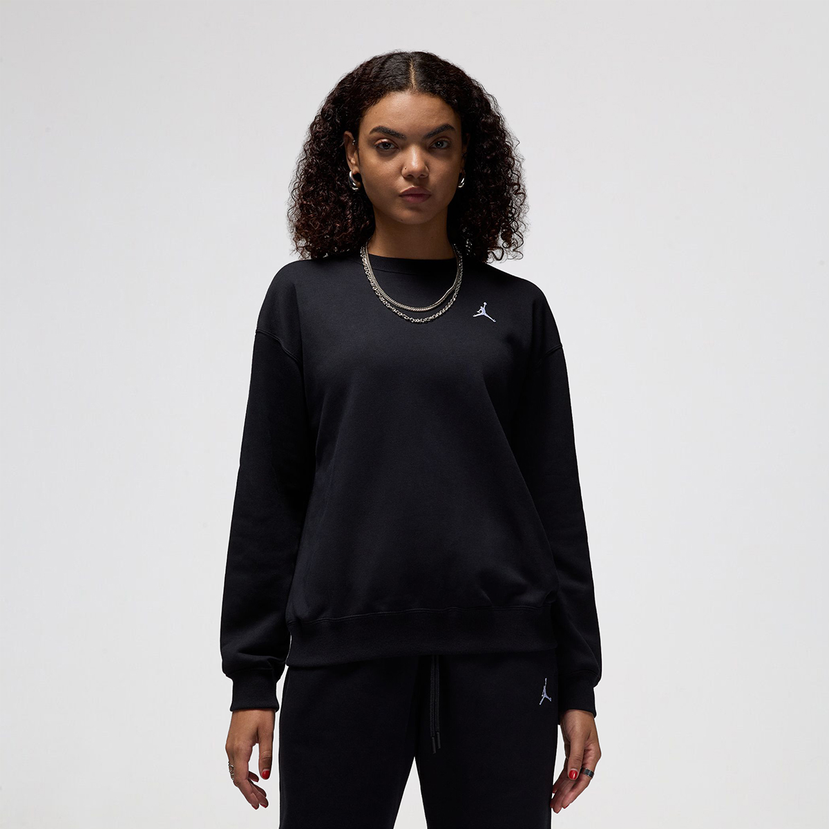 Buzo Jordan Brooklyn Fleece French Terry Mujer,  image number null