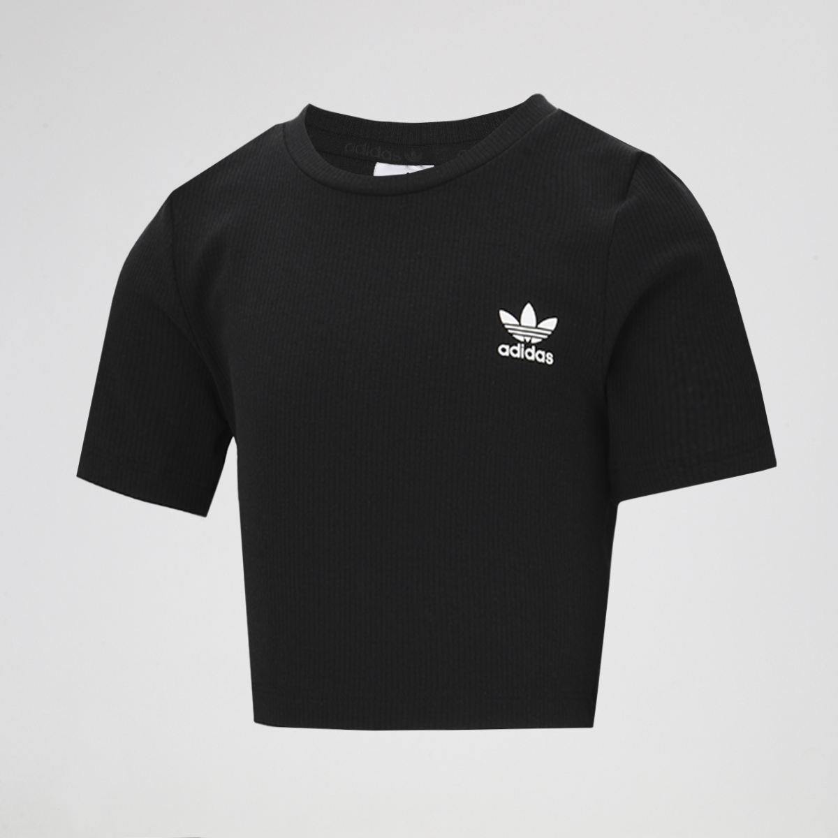 Remera adidas Ribbed Crop Niña,  image number null