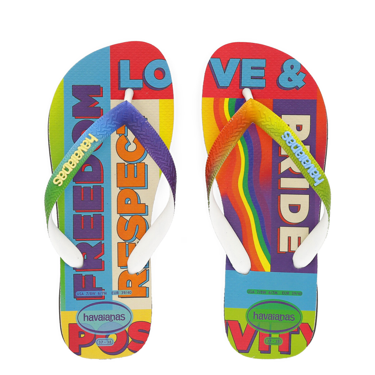 Ojotas Havaianas Top Pride Rainbow,  image number null